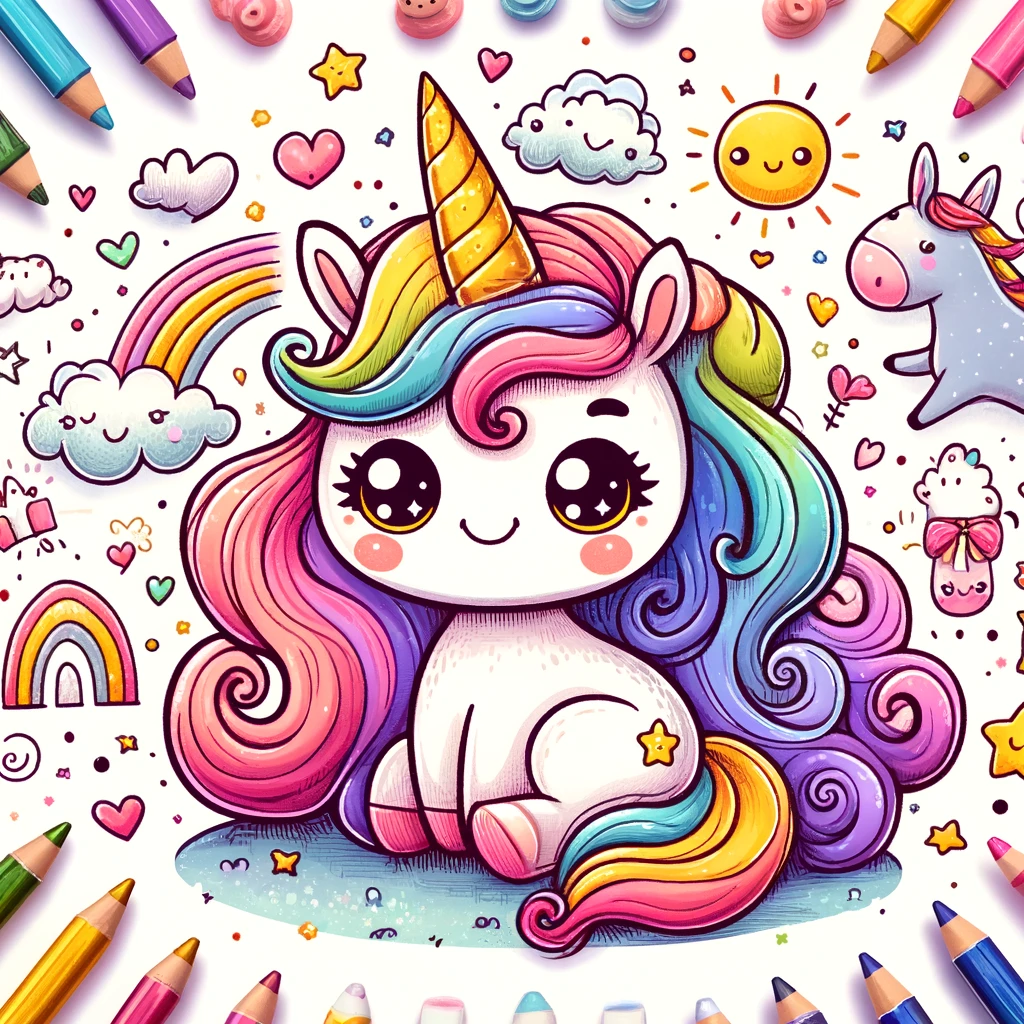 image from Comment Dessiner Une Licorne
